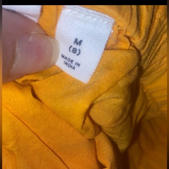 Gap girl criss cross open back floral dress size M(8) - Picture 7 of 9